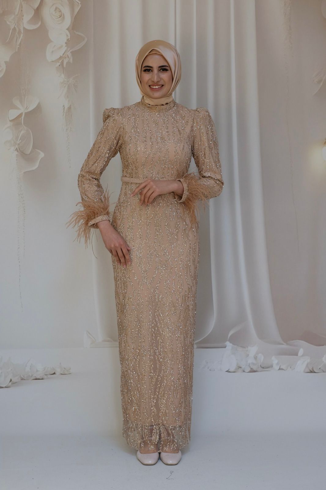 Mina Tesettür Abiye
