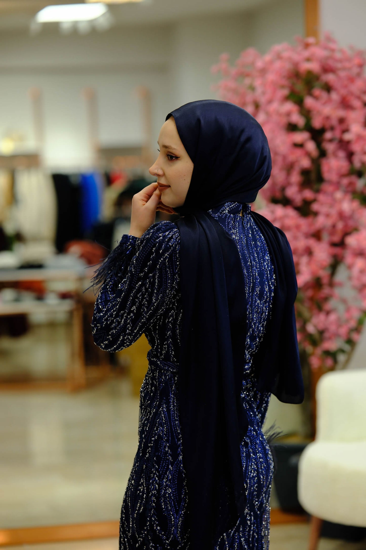 Mina Tesettür Abiye