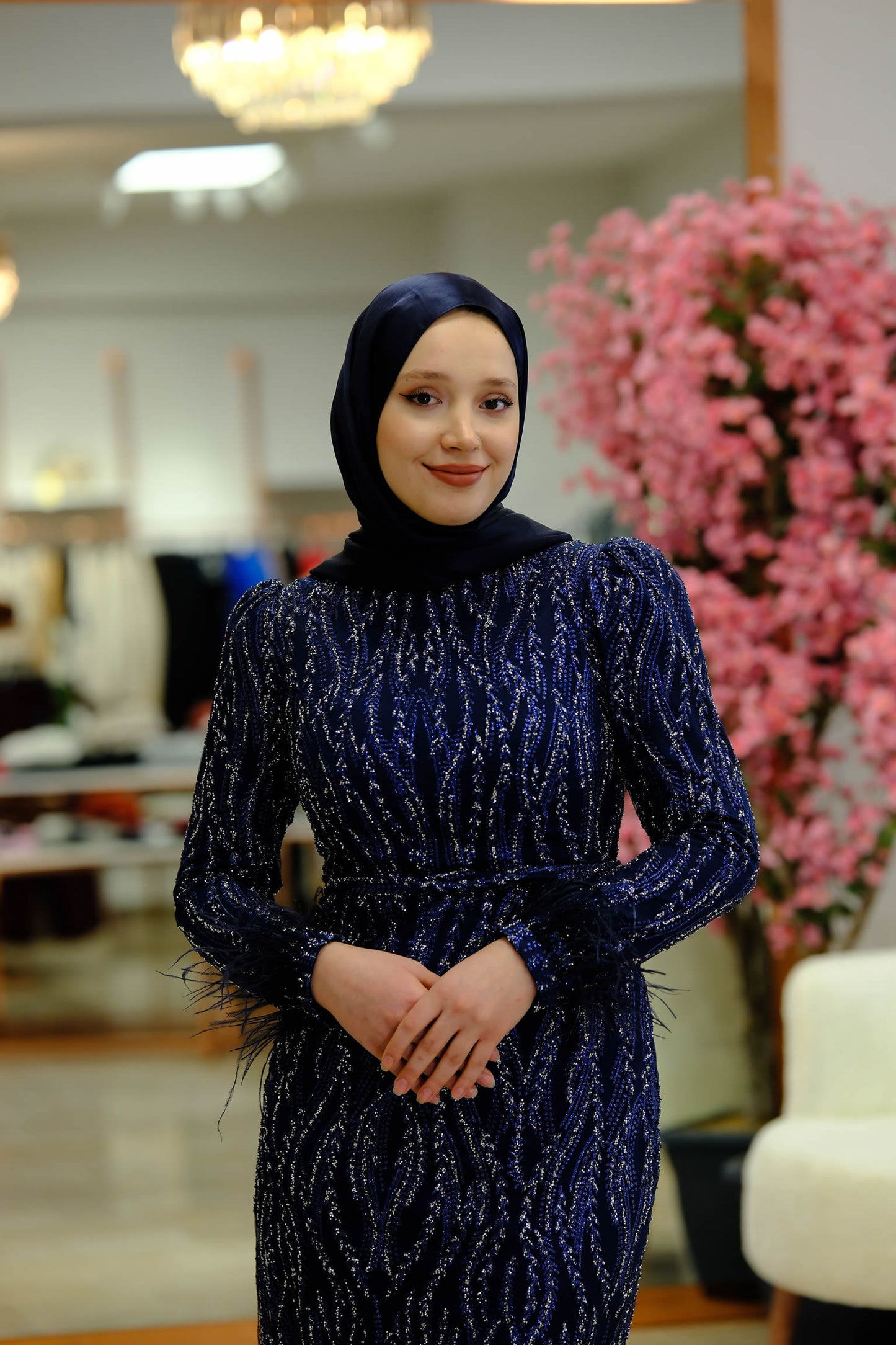 Mina Tesettür Abiye